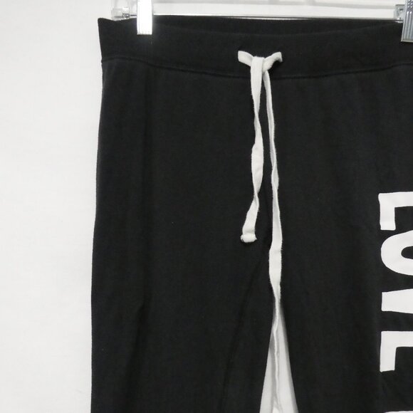 PINK - Victoria's Secret | xs - extra small | Black Sweatpants | Love Pink Print - Picture 3 of 15